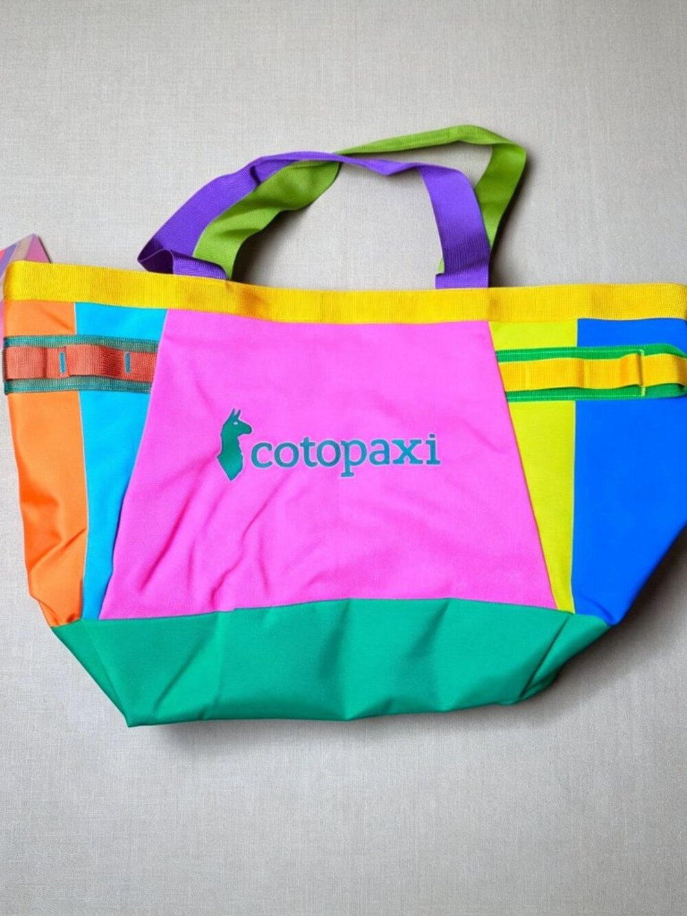 Cotopaxi 30L Multicolor Tote Bag Large Capacity Travel Shoulder Bag - Picture 1 of 2